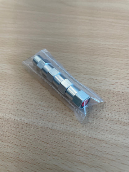 ORO 鋁製通用型氣嘴帽蓋（一組四個）